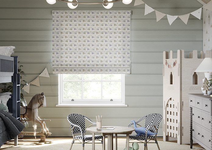 Jurassic Joust, Bunting Knightly - Roman Blind - Image 3